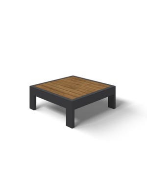 Outdoor teak coffee table