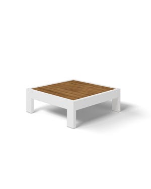 Outdoor teak coffee table